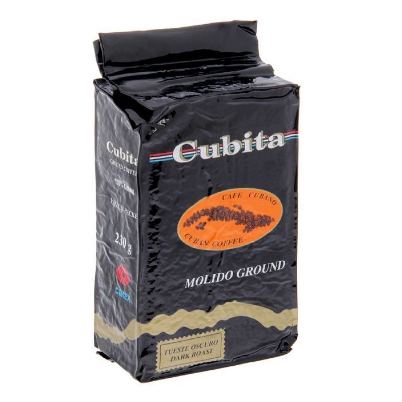 Кофе обжаренный молотый Cubita 230 гр., Куба