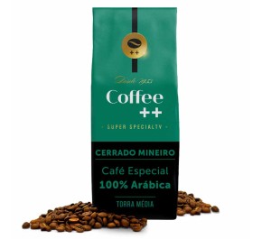 Coffee ++ Cerrado Mineiro в зернах, пакет 250 грамм, Бразилия
