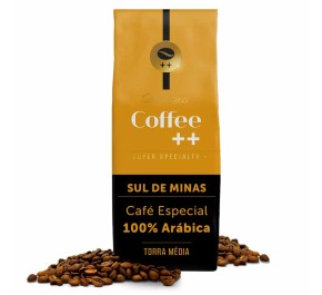 Coffee ++ Sul De Minas в зернах, пакет 250 грамм, Бразилия