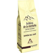 Arabica de la Montana Baron del Cafe кофе обжаренный в зернах, пакет 453 гр., Колумбия