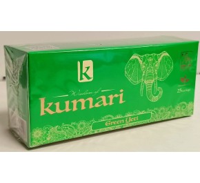 Kumari Green Yeti непальский зеленый чай в пакетиках, 25 шт*2 гр., Непал