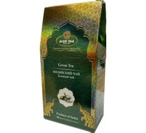 Arati, зеленый чай, Индия, коробка 60 гр.