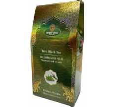 Arati, черный чай с тулси, Индия, коробка 80 гр.