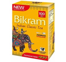 Bikram TGFOP черный крупнолистовой чай, 100 грамм, Индия