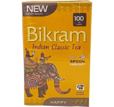 Bikram CTC, смесь черного гранулированного и среднелистового чая, 100 грамм, Индия