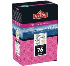 Hyson OPA 76 черный крупнолистовой чай, 100 гр., Цейлон